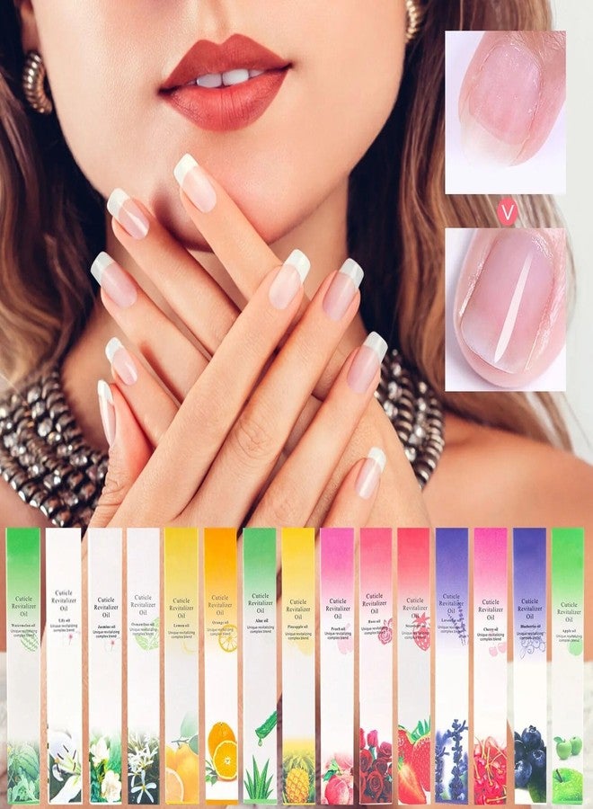 Yimart 4pcs 15 Smell Nail Nutritional Oil Pen Liquid,Nail Cuticle Oil Pen,Nail Oil,Anti-barb Nail Edge Nutritional Oil, Finger Edge Oil,Female Nail Care Tool (Rose, 2ML) - Image 5